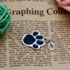 Fashion Popular Footprints Puppy Rhinestone Pendant LovelyPet Jewelry