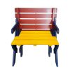 KID'S MULTI-FUNCTIONAL ARM CHAIR;  TABLE+ 2 BENCHES; All-in-one
