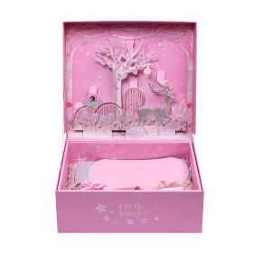 Hand Gift Packaging Box Birthday Gift Bag Box Customization (Option: Jingyi Garden)