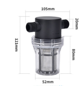 Enhanced Pipeline Pre-filter Well Water Filter Water Purifier Filter Household Filter Sediment Filtration (Option: 80mesh filter inner thread-0.5inch interface)
