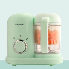 Baby food processor- Steamer and Blender (Color: Green)