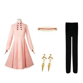 Japanese Anime Cosplay Dress Skirt (Option: Pink-M)