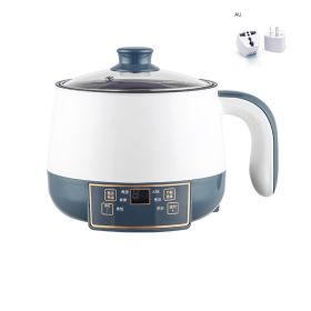 Multifunctional Electric Cooking Pot For Student Dormitories (Option: Single pot-AU)
