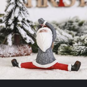Decoration of Santa Claus with resin technology (Option: Splits)