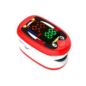 Children's Blood Oxygen Machine Finger Clip-on Rechargeable (Option: Red LED Screen-USB)