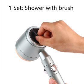 Filter Skin Care Supercharged Shower Head (Option: Metallic Gray 1 Suit)