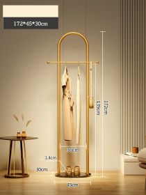 High-quality Floor-standing Vertical Hanger (Option: Gold frame black pattern-45cm)