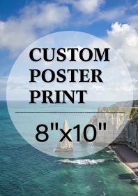 Upload Your Photo Image Custom Personalized Photo to Poster Printing Home Decor Wall Art Prints (inch: 8*10)