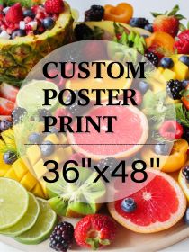 Upload Your Photo Image Custom Personalized Photo to Poster Printing Home Decor Wall Art Prints (inch: 36*48)