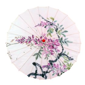 Ancient Style Oil Paper Silk Umbrella Chinese Style (Option: 11 Style-70cm)